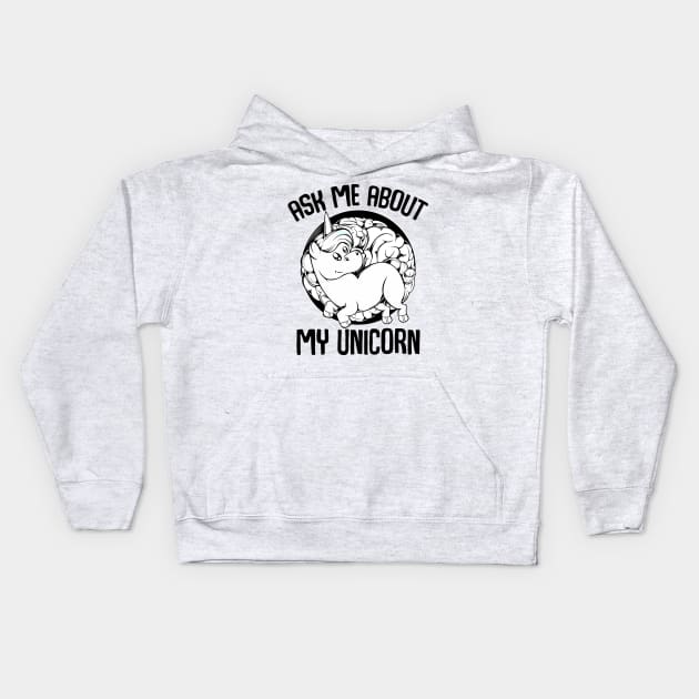 Unicorn Kids Hoodie by Lumio Gifts